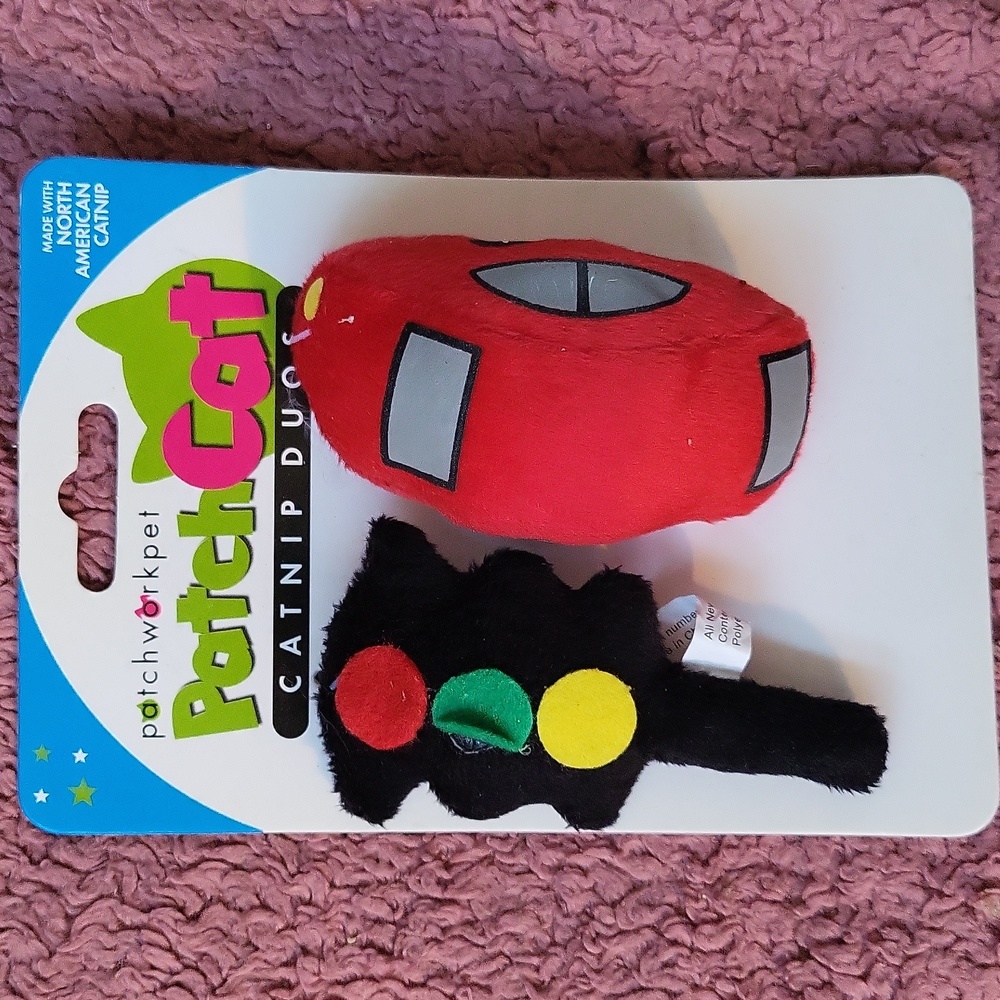 SALE!!! Brand New PATCHCAT CATNIP DUOS Cat Toy-2 CT.